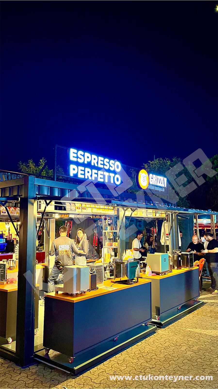 GRIZZLY COFFEE KONTEYNER