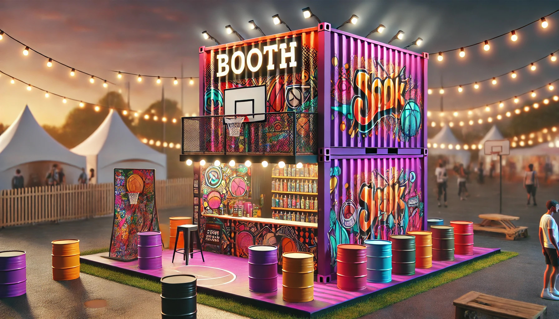 Festival bar konteyner