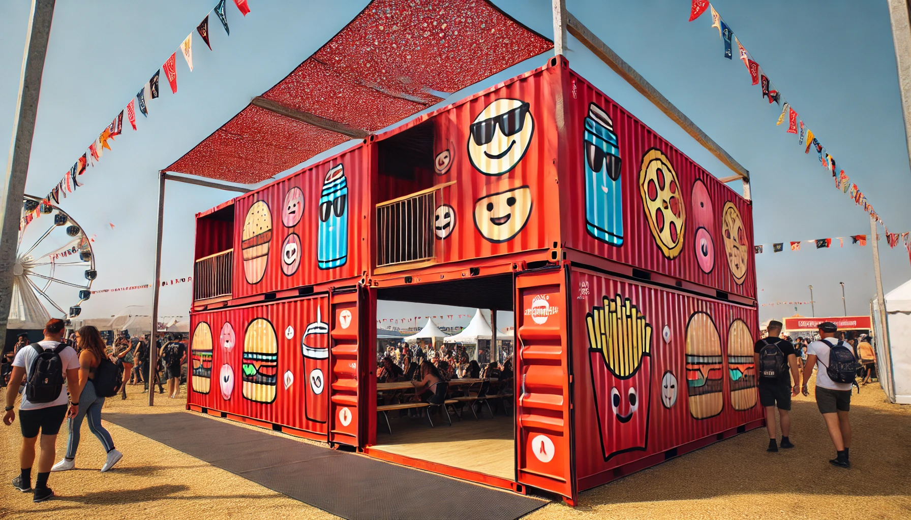 Festival bar konteyner