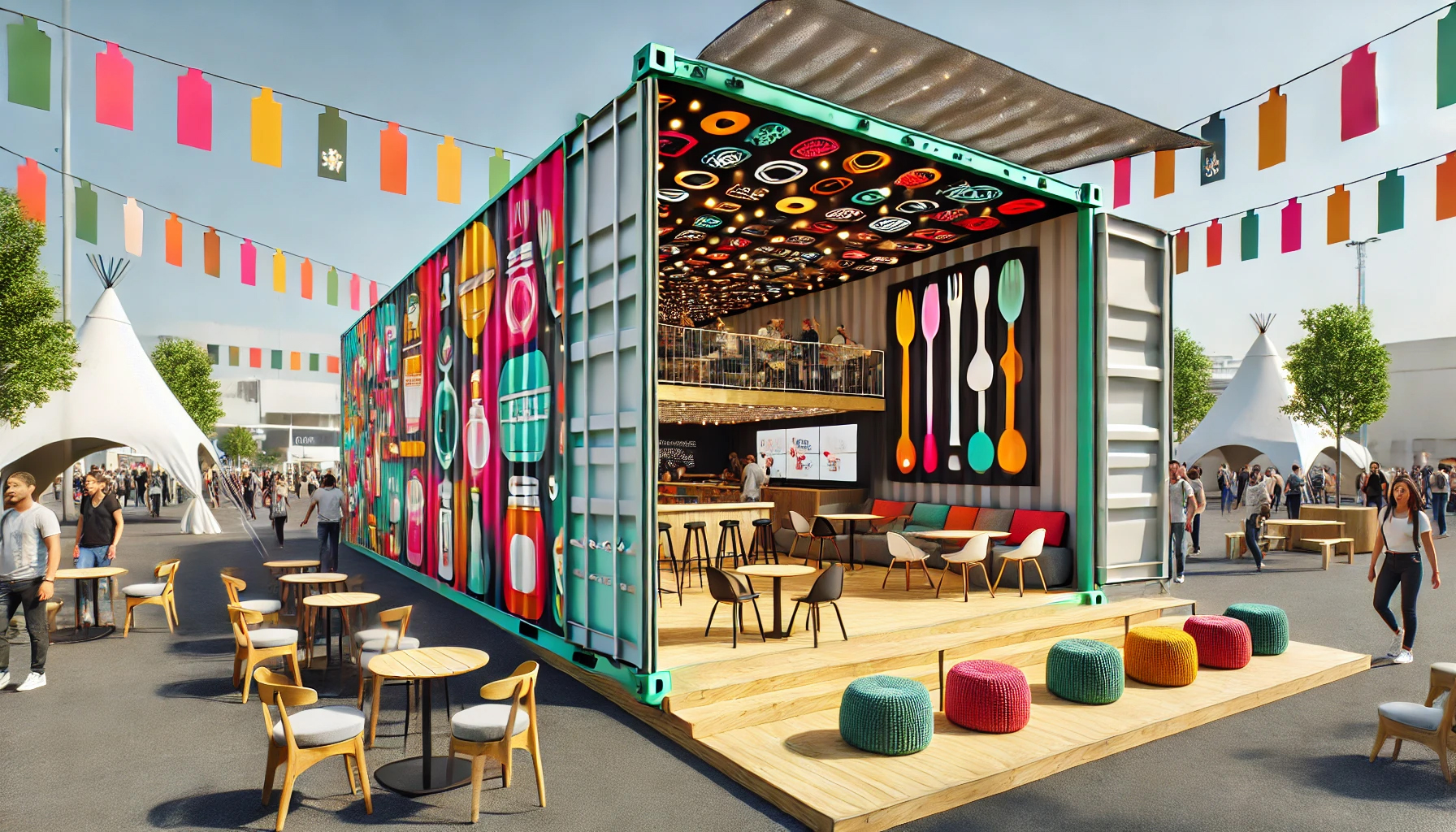 Festival bar konteyner