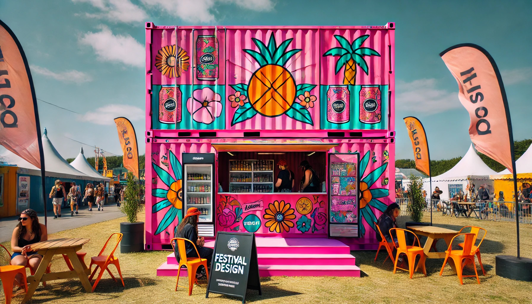 Festival bar konteyner