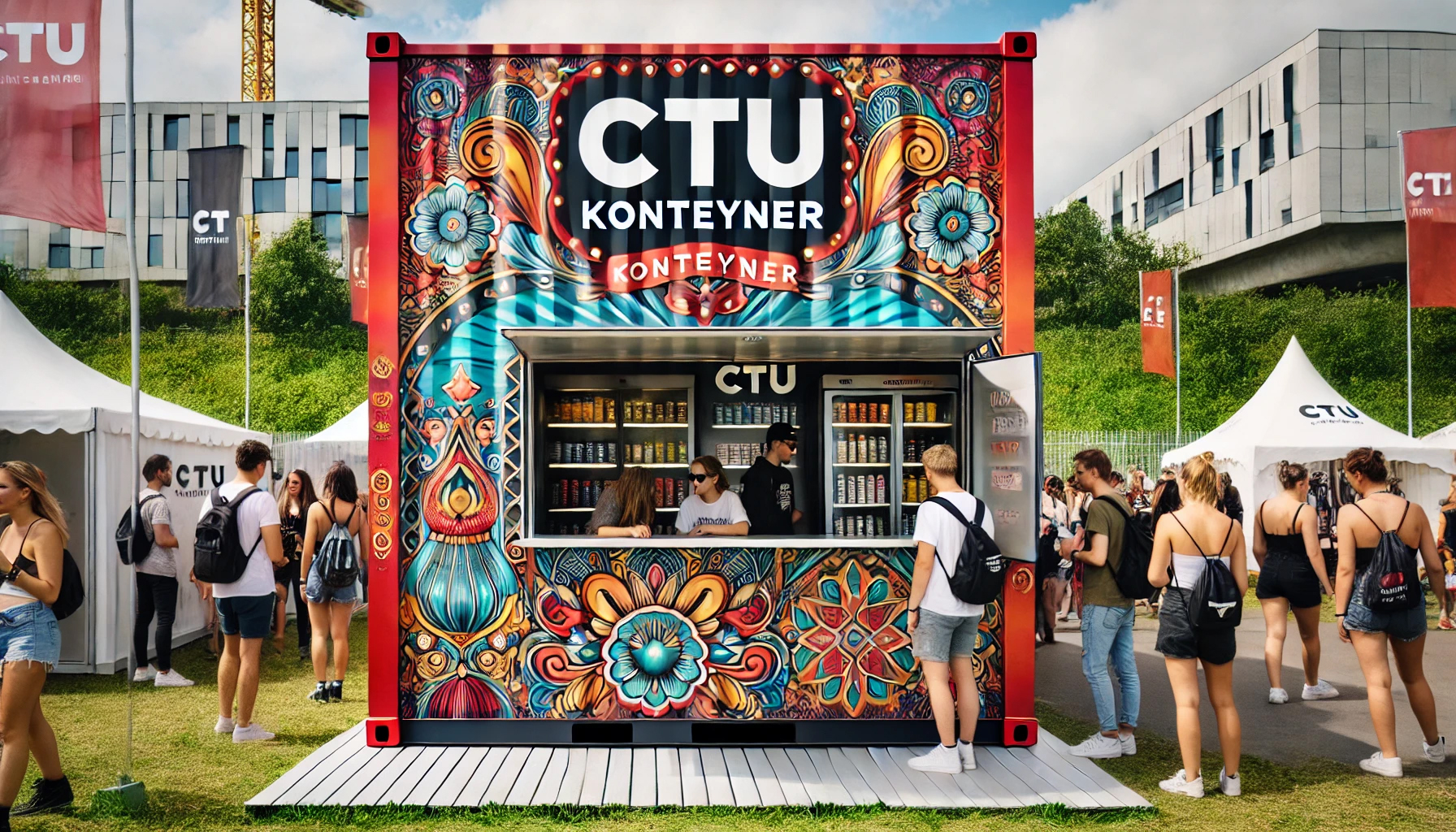 Festival bar konteyner