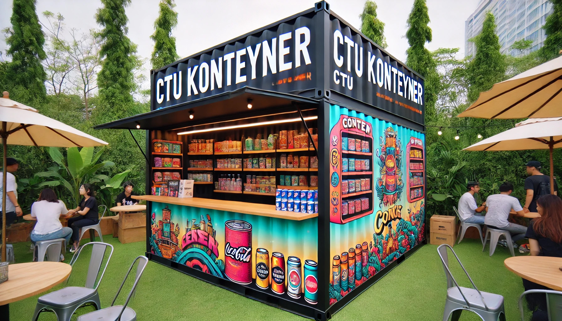 Festival bar konteyner