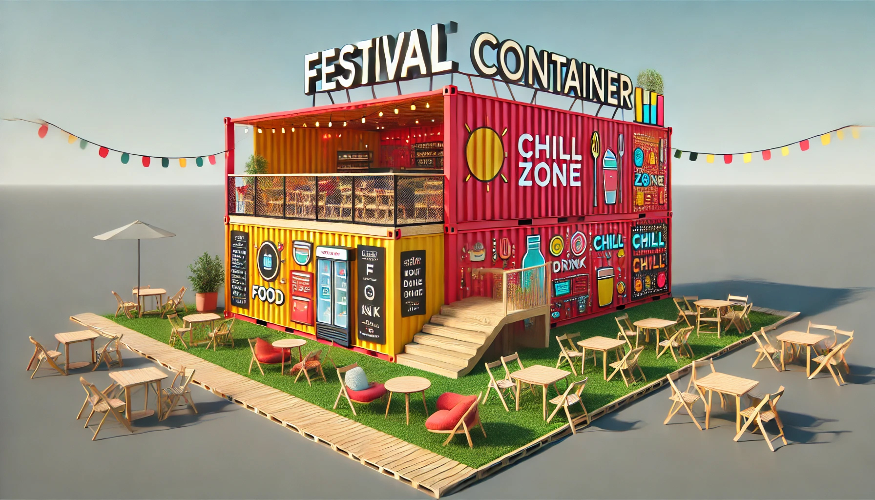 Festival bar konteyner