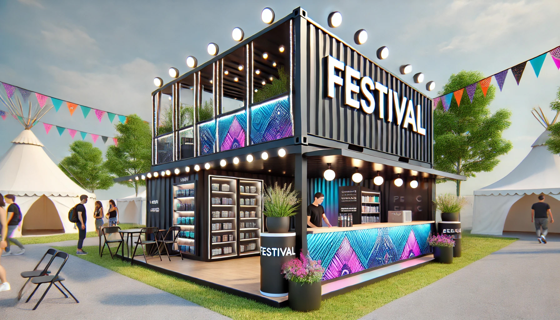 Festival bar konteyner